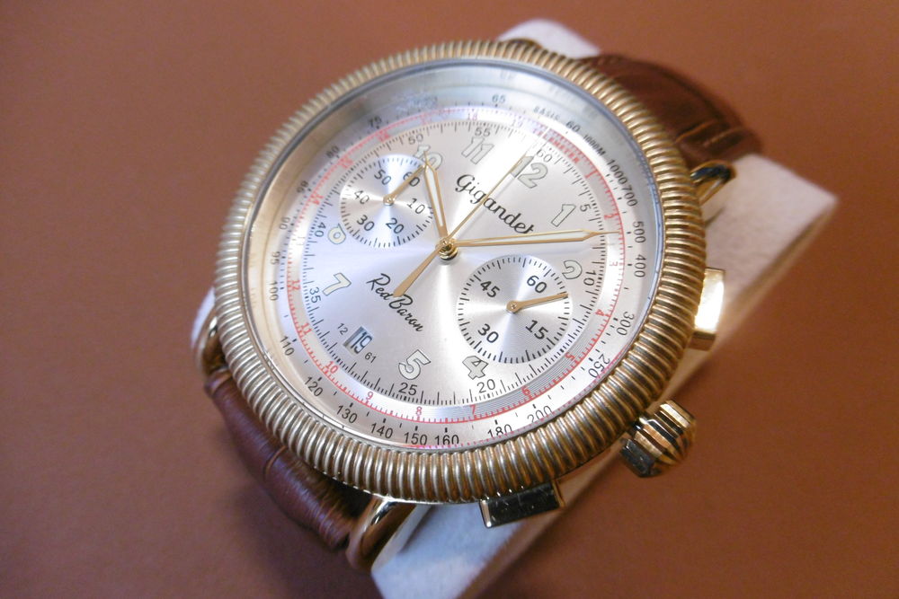 Montre Gigandet Red Baron NEUVE jamais port&eacute;e Bijoux et montres