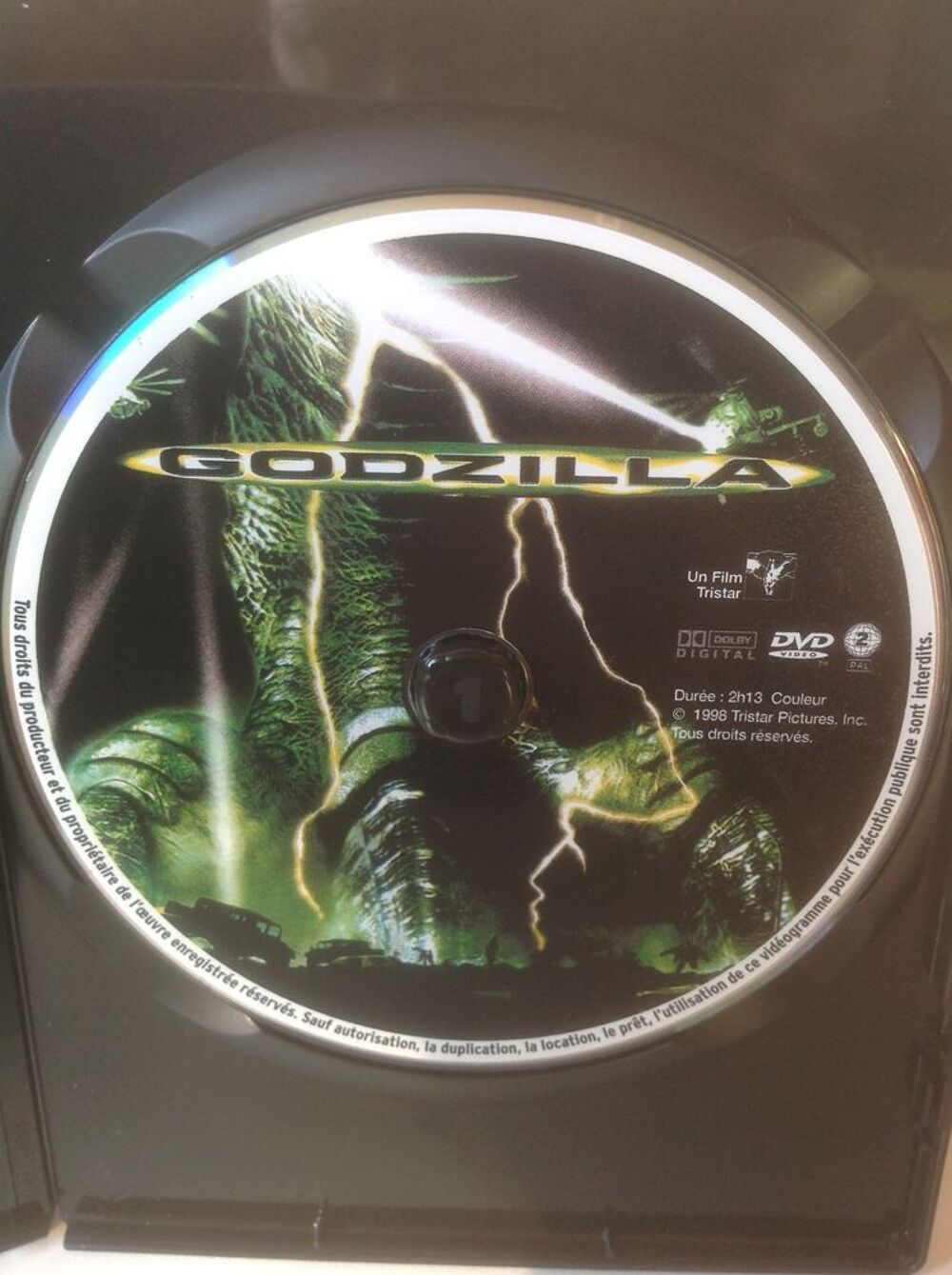 GODZILLA DVD ETAT NEUF Envoi Possible
DVD et blu-ray