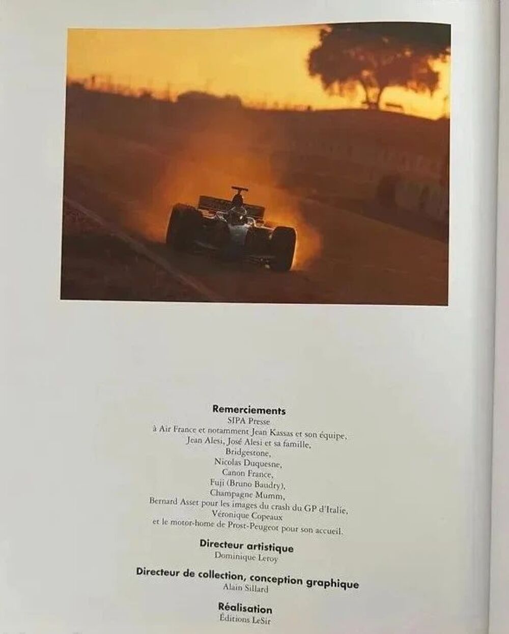 Formule 1 Images 2000. Livre photo F1 ETAI. Collection Livres et BD