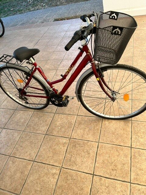 Vélo de ville rouge avec panier 0 Bordeaux (33)