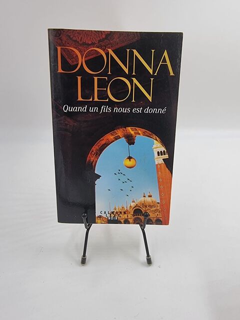 Livre Quand un Fils nous est Donné (Donna Leon) 1 Vulbens (74)