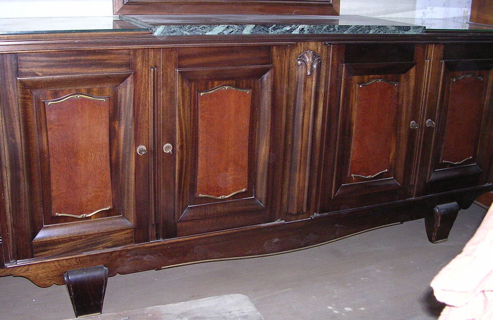 Enfilade et meuble vitrine des ann&eacute;es 50 Meubles