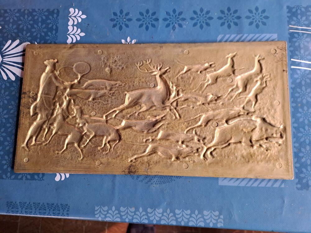 plaque bronze Décoration