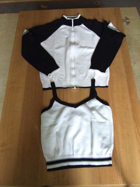 Ensemble gilet et dbardeur, 3 SUISSES, T. 38 40, TBE 9 Bagnolet (93)