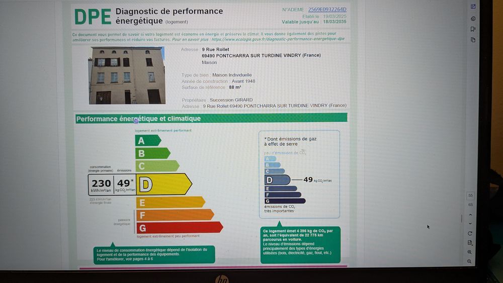 Maison 9 pièces 150 m² · à Vindry-sur-Turdine · 150 m² · 250 000 €