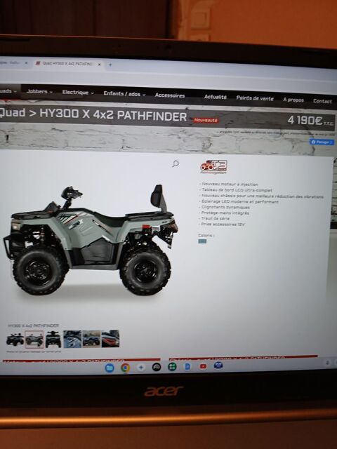 HYTRACK Quad 2025 occasion Nassiet 40330