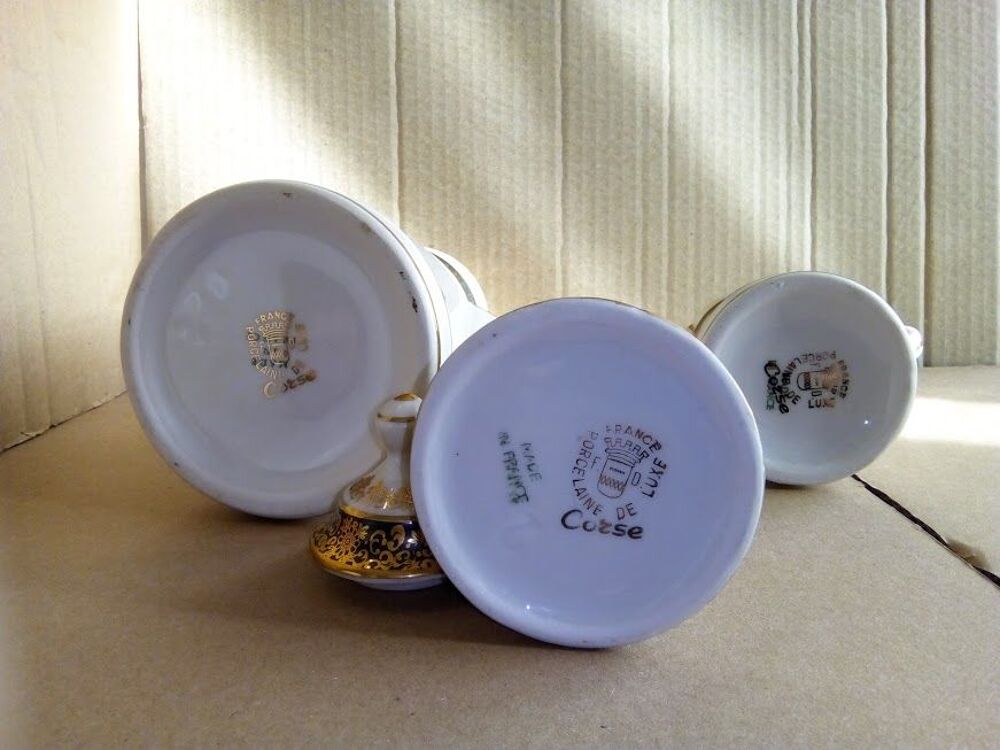 Service Napol&eacute;on Jos&eacute;phine porcelaine 