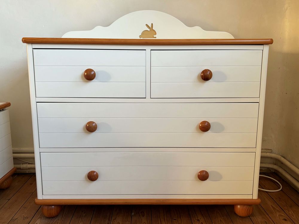 Ensemble complet 5 meubles chambre enfant marque EGUIZIER Mobilier enfants