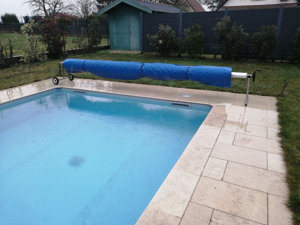 Enrouleur &agrave; B&acirc;che pour Piscine Bricolage