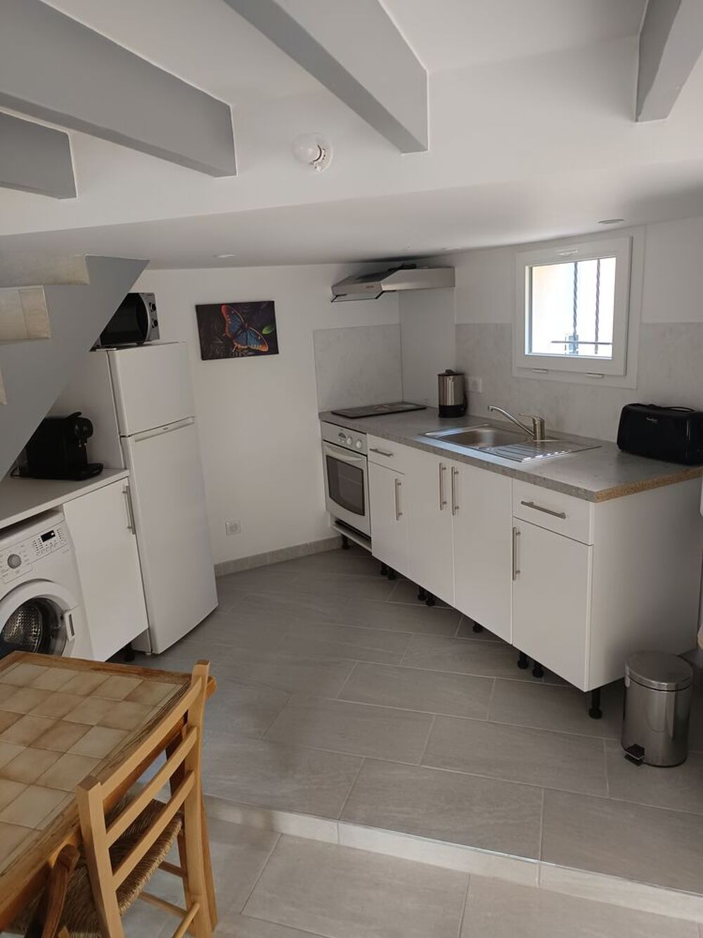Location Maison Maisonnette 34m² Terrasse & Parking (Studio + chambre) Châteauneuf-le-rouge