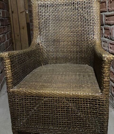 fauteuil en osier 25 Louveciennes (78)