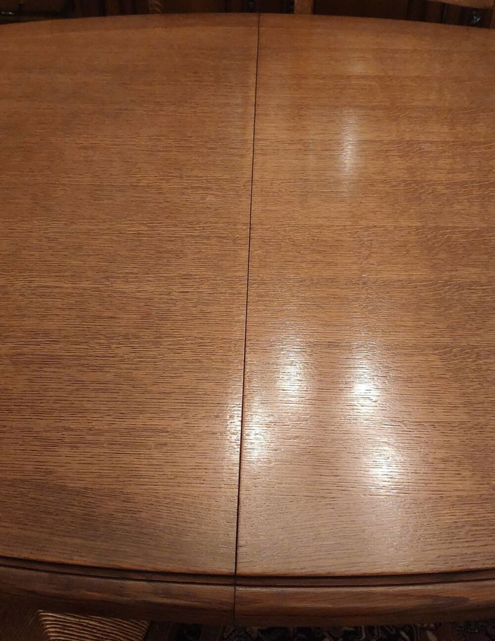 Grande table ovale bois salle &agrave; manger parfait &eacute;tat Meubles