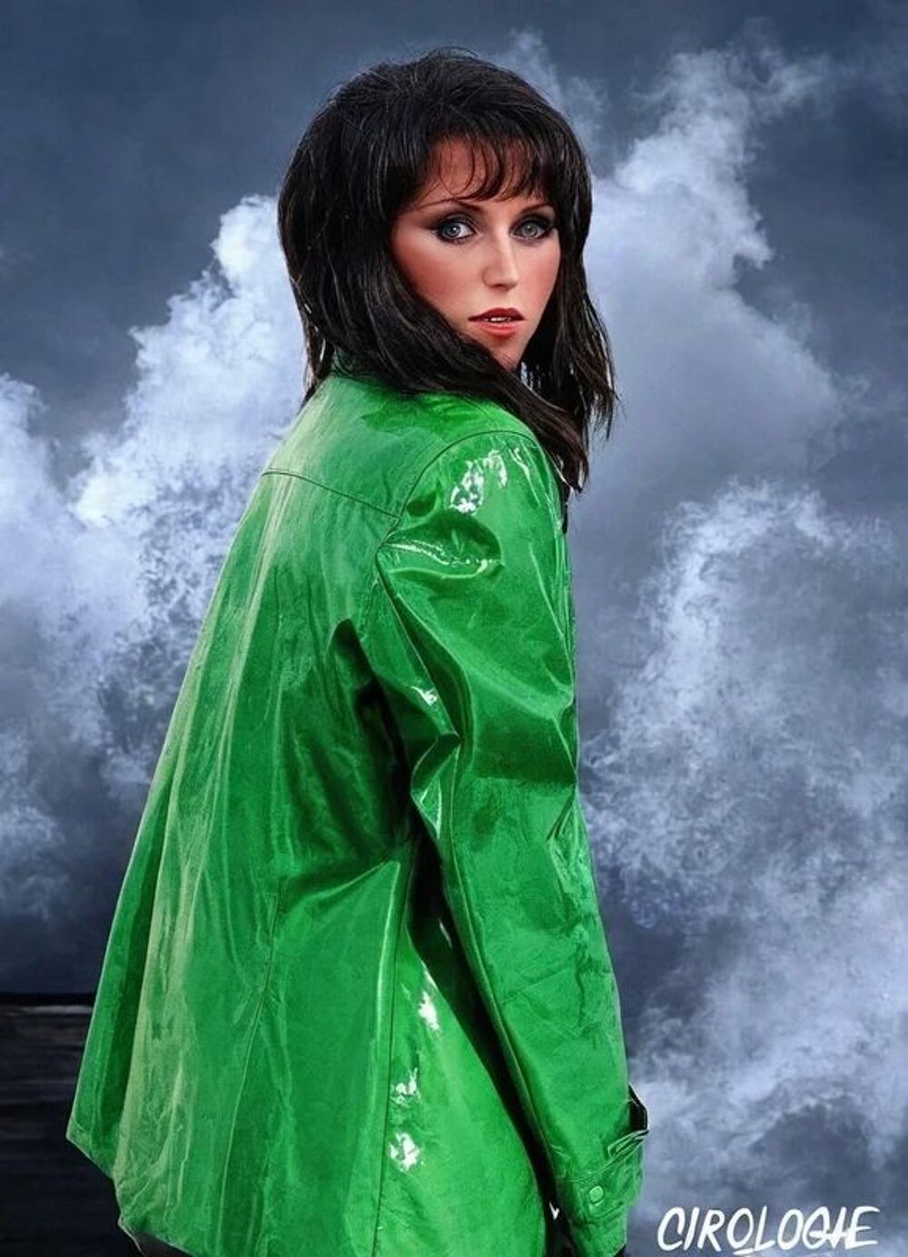 Manteau de pluie vintage &middot;Rare Imperm&eacute;able cir&eacute; Vêtements
