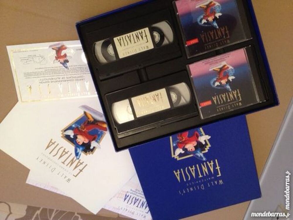 Collector VHS FANTASIA DVD et blu-ray