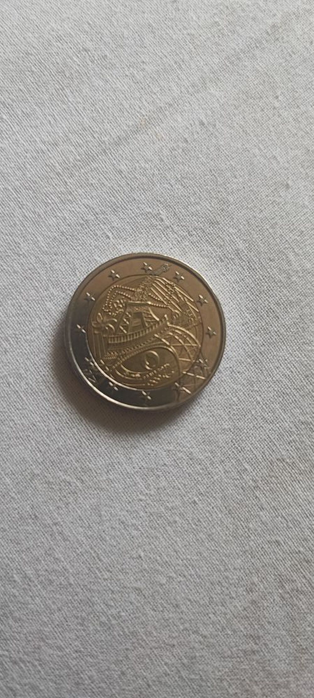 Pi&egrave;ce de 2euro neuf 2024 de collection des jeux Olympique Bijoux et montres