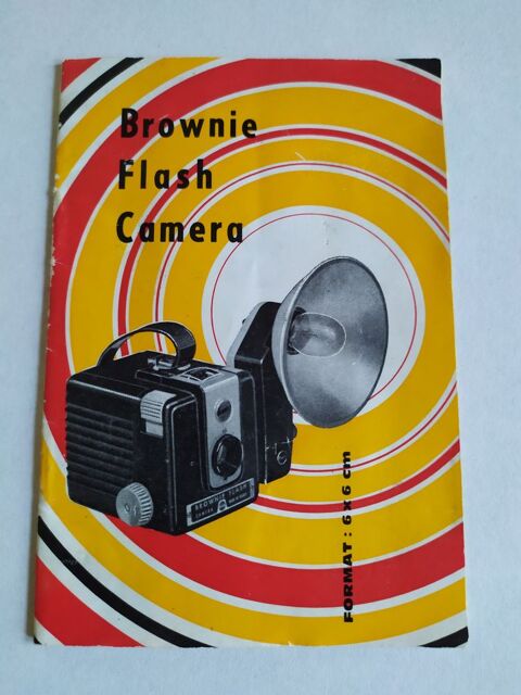BROWNIE FLASH CAMERA 1955 avec bote et notice 25 Objat (19)