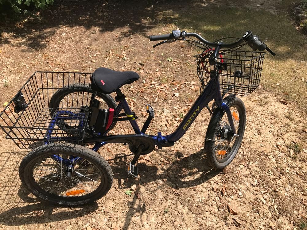 V&eacute;lo Cargo &eacute;lectrique MONTY E.TRYKE NUKE 20 Vélos