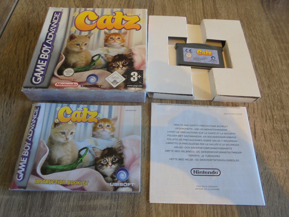 Game Boy Advance "Catz" Consoles et jeux vidéos