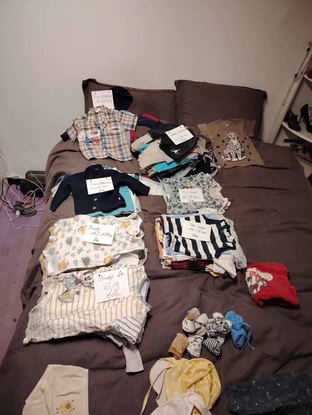 HABIT DE B&agrave;‰B&agrave;‰ 3/18 MOIS Vêtements