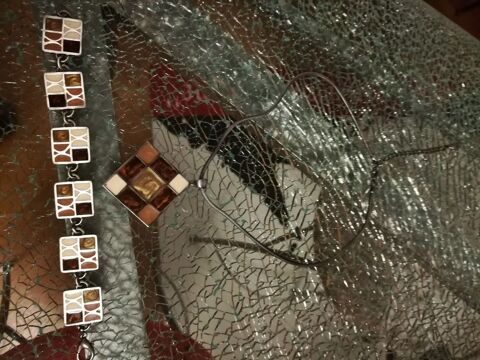 Parure collier+bracelet �maux/acier 12 Marseille 1 (13)