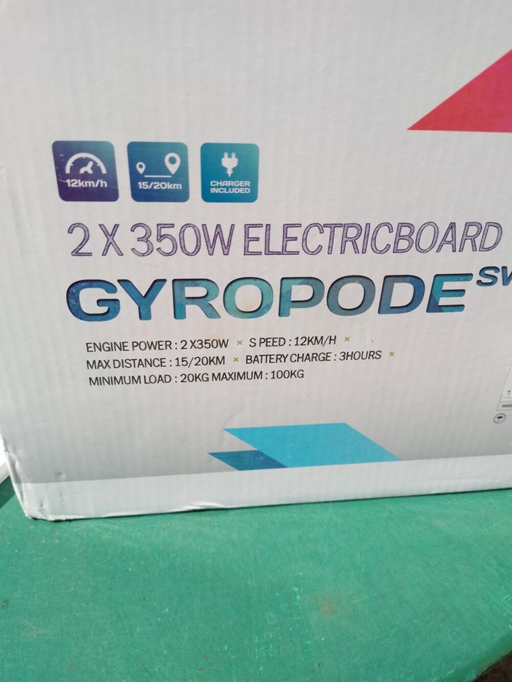 GYROPODE 2x350wElectric board SWW100 Sports