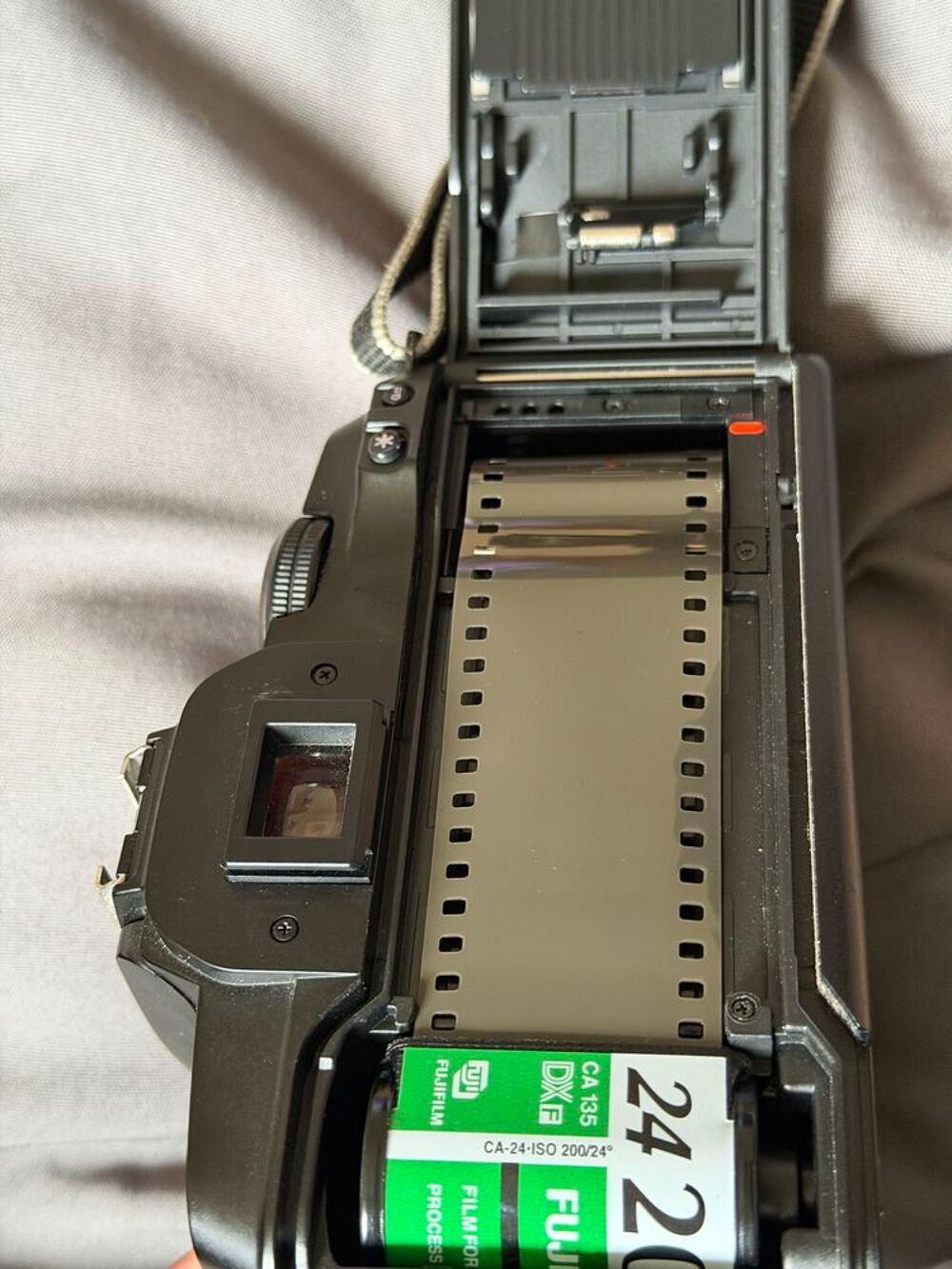 cam&eacute;ra canon argentique 