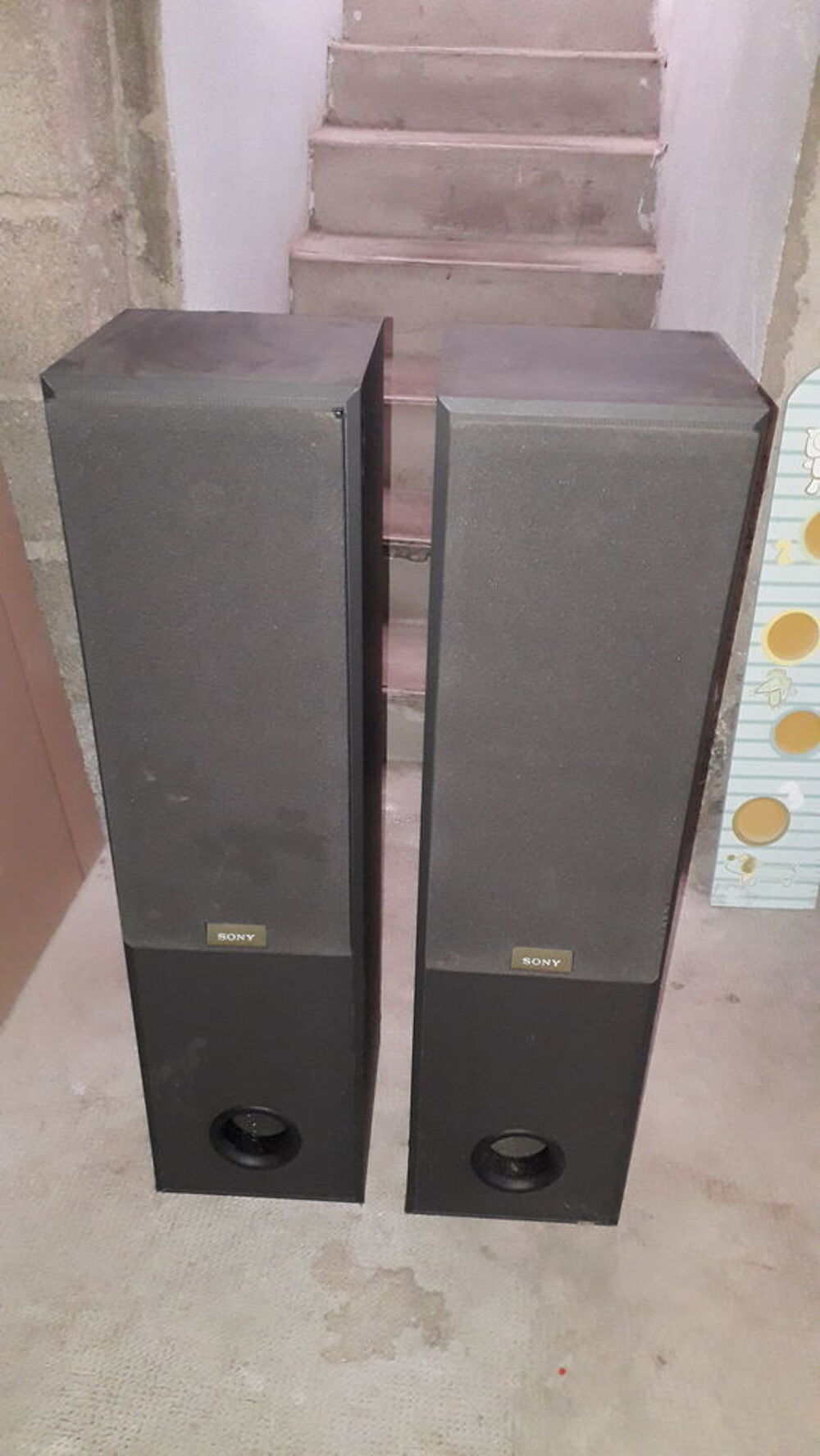 Paire enceinte colonne sony Audio et hifi