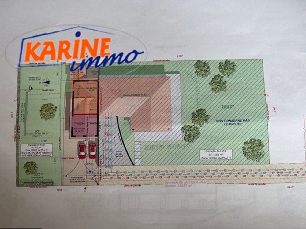 Vente Terrain Terrain - 512m ² Cailloux sur fontaines