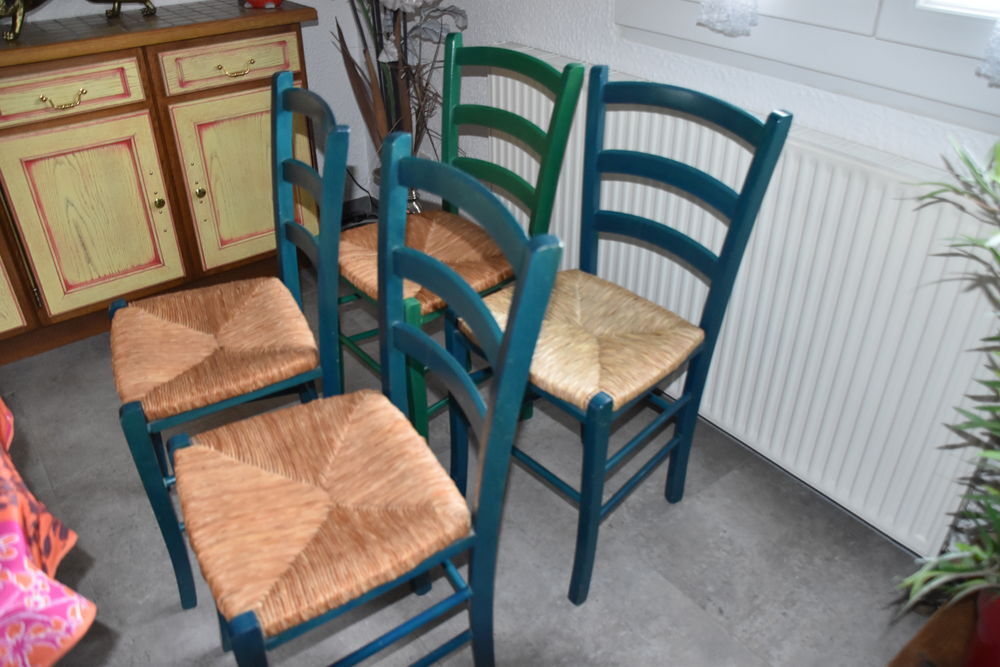 chaises paille Meubles