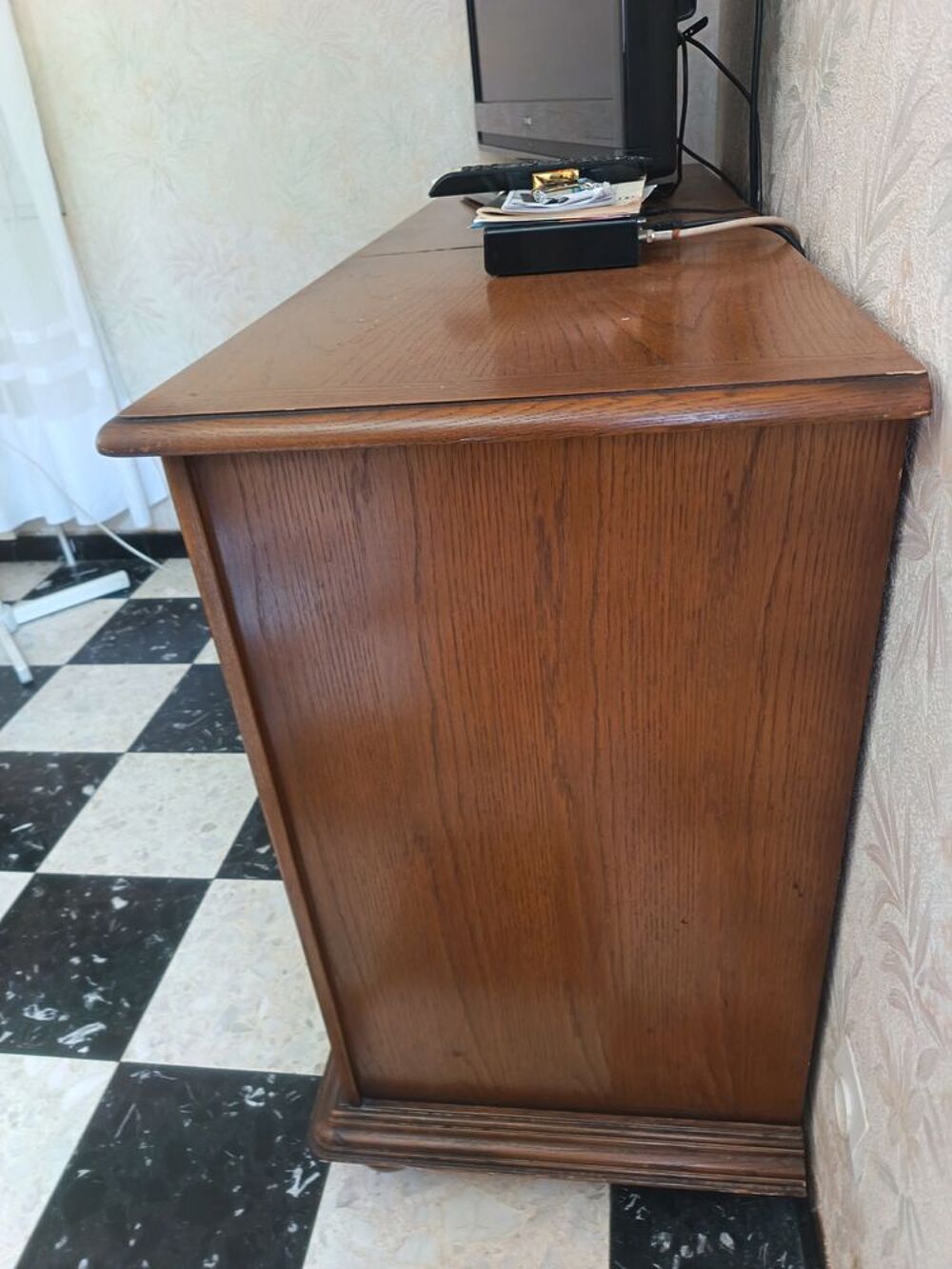 Meuble TV en ch&ecirc;ne Meubles