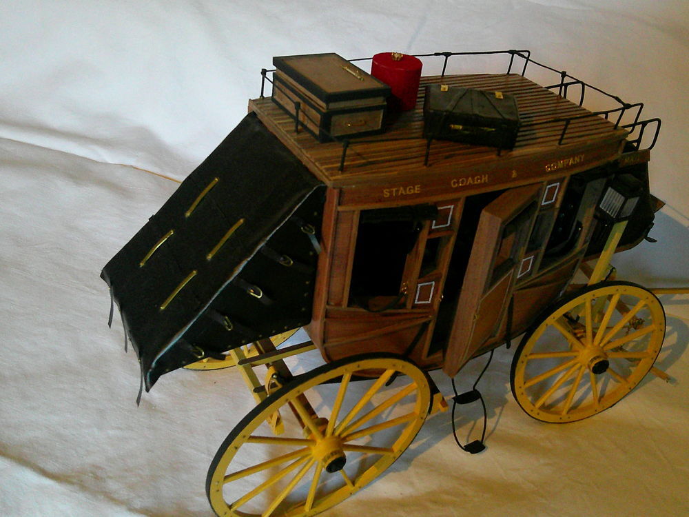 maquette de diligence 