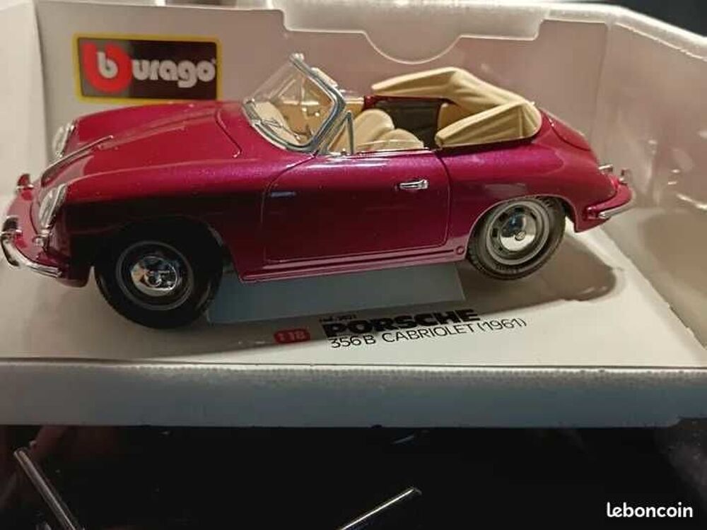 Porsche 356B cabriolet 1/18 