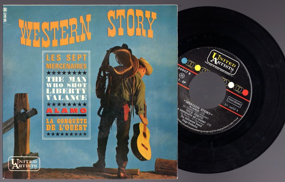 B.O. Western Story (Alamo, Les sept mercenaires, ...) - 1964 CD et vinyles