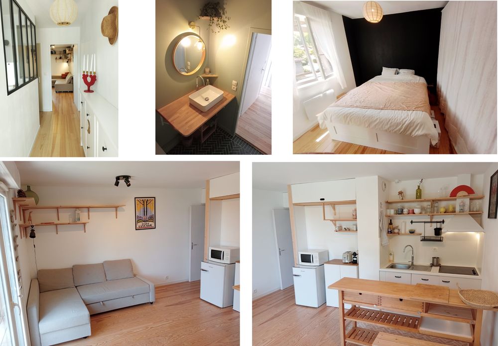 Vente Appartement T2 entièrement rénové de 40 m² avec Vue Lac - Mimizan (40) Aureilhan