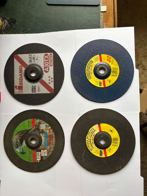 disques  trononner/ barber, mtal, matriaux 10 Saint-Gens-Champespe (63)