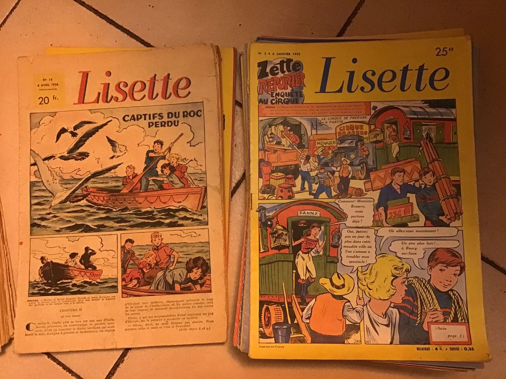 ?Lisette Revue (ann&eacute;es 1952/58) Livres et BD