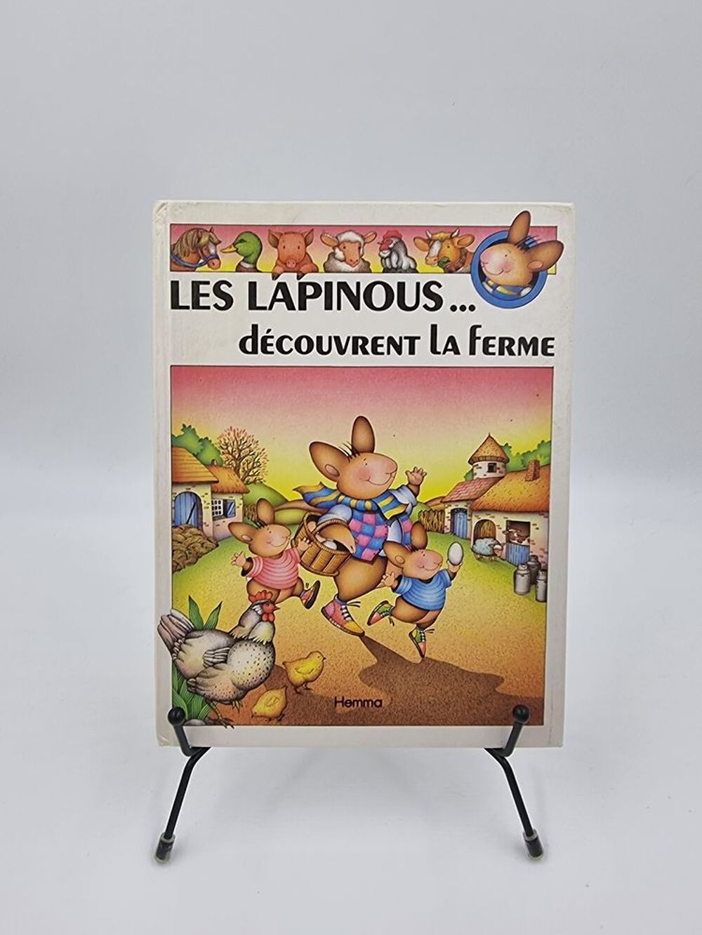 Livre enfant Les Lapinous D&eacute;couvrent la Ferme Livres et BD
