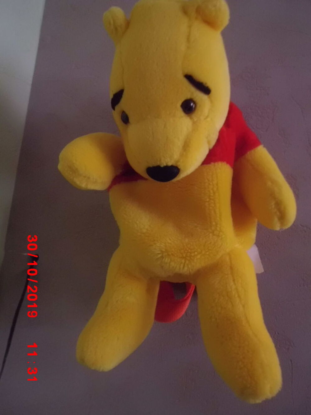 PELUCHE SAC A DOS WINNIE L OURSON Jeux / jouets