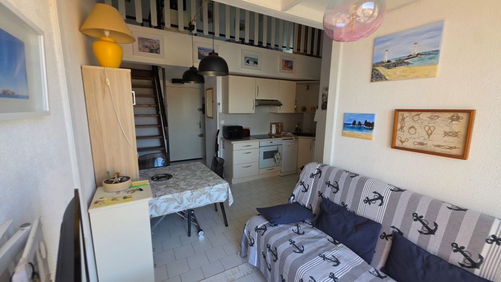 Vente Appartement LE CAP D'AGDE: T2/mezzanine avec parking, climatisation ascenseur dernier étage. PISCINE Le cap d agde
