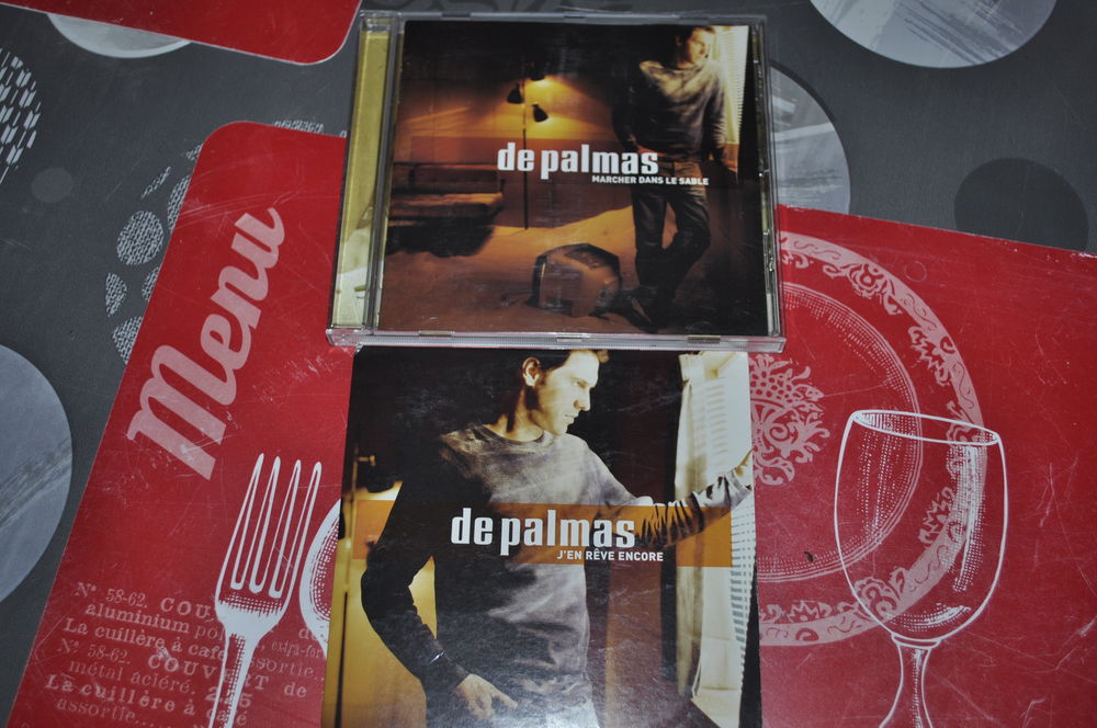 Album de G&eacute;rald De Palmas &quot;Marcher dans le sable&quot; CD et vinyles