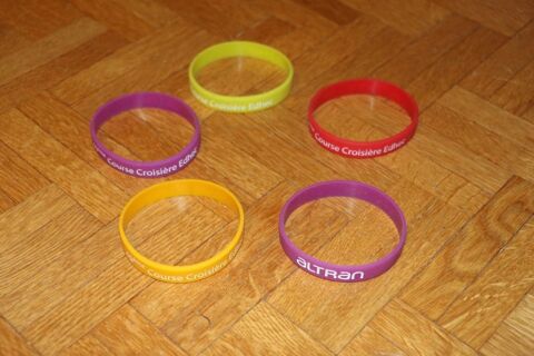 Lots de 5 bracelets ALTRAN 49ème CCE (AS) 4 Tours (37)