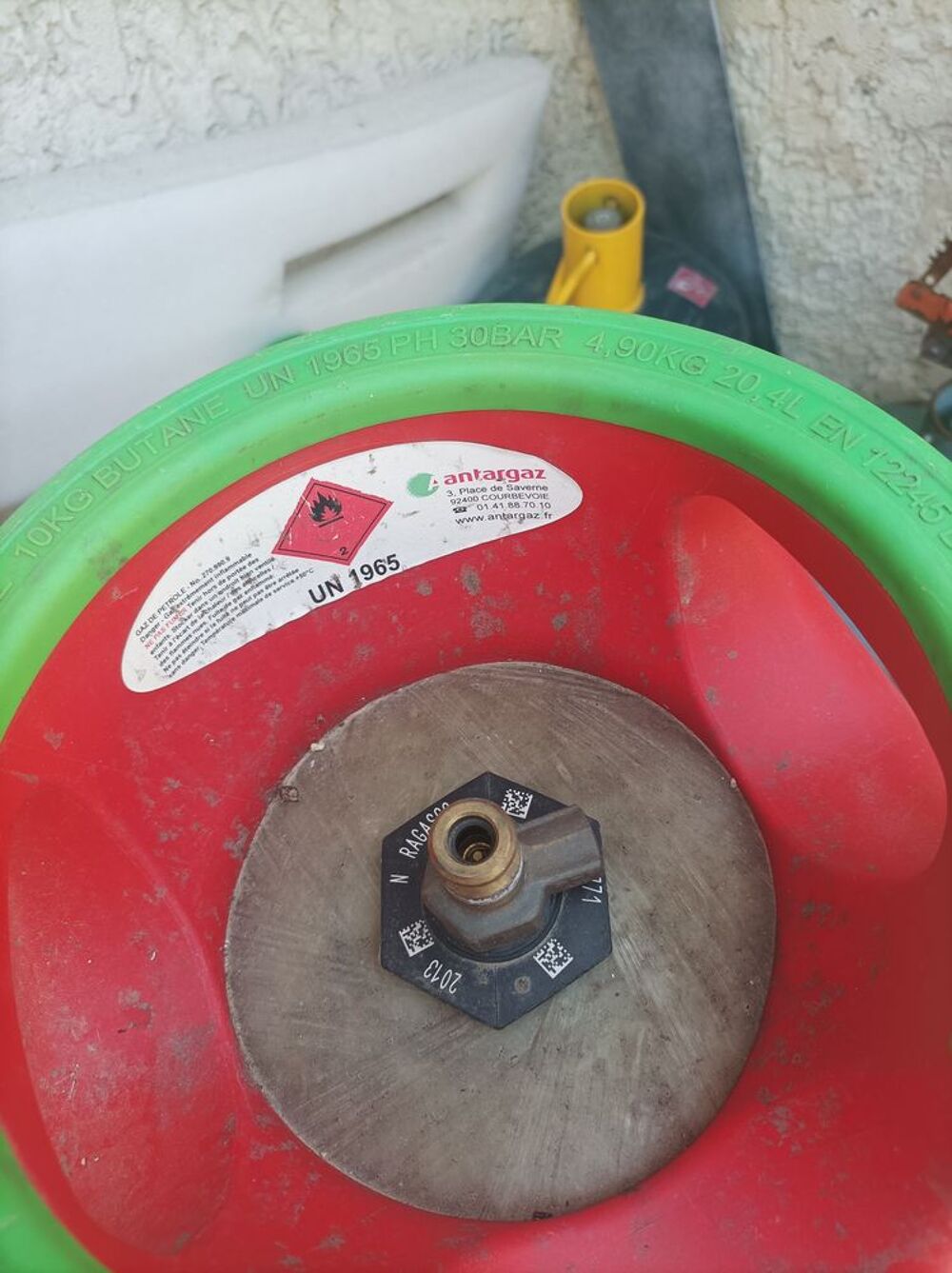 Bouteille de gaz Butane Antargaz Calypso 10 kg (pleine) Electroménager