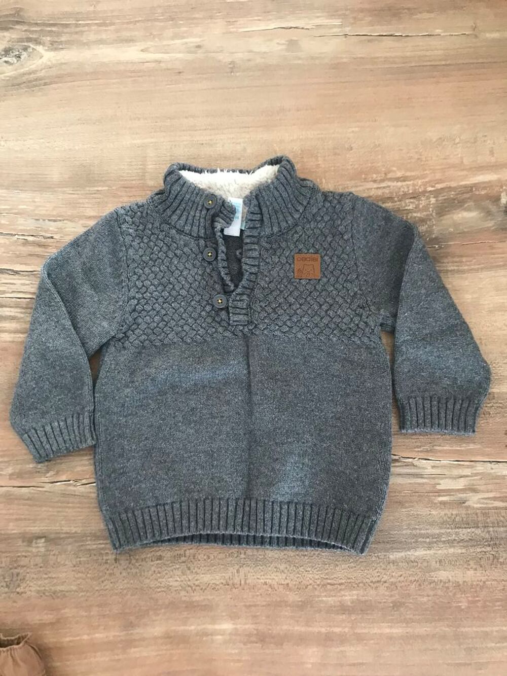 Jean + pull enfant gar&ccedil;on " Oba&icirc;bi " Vêtements enfants