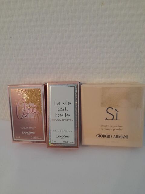 3 miniatures de parfums  28 Perpignan (66)