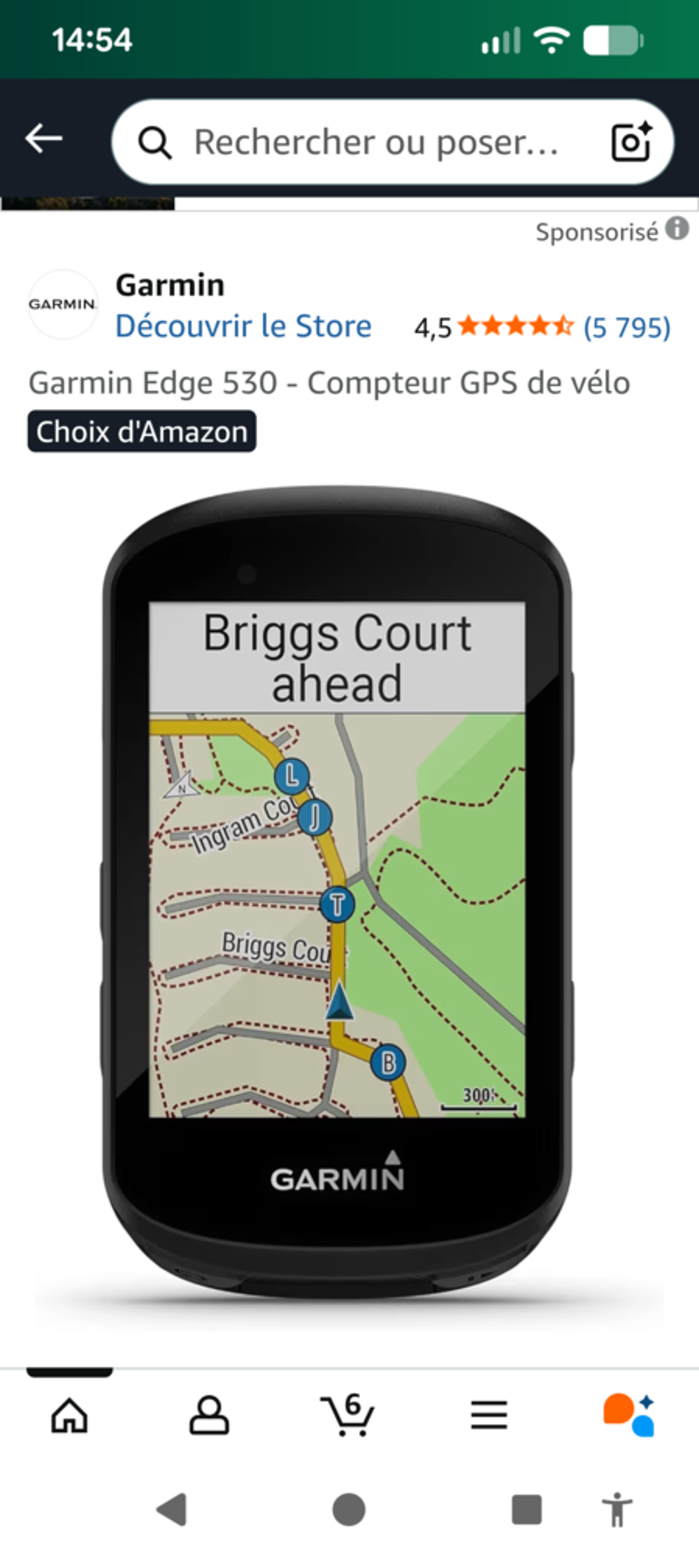 Garmin Edge 530 Sports