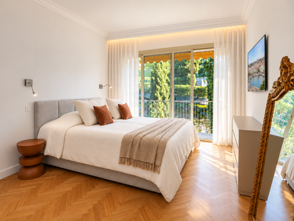 Vente Appartement LE CANNET ? 73 m² ? Terrasse, vue, aperçu mer et piscine Le cannet