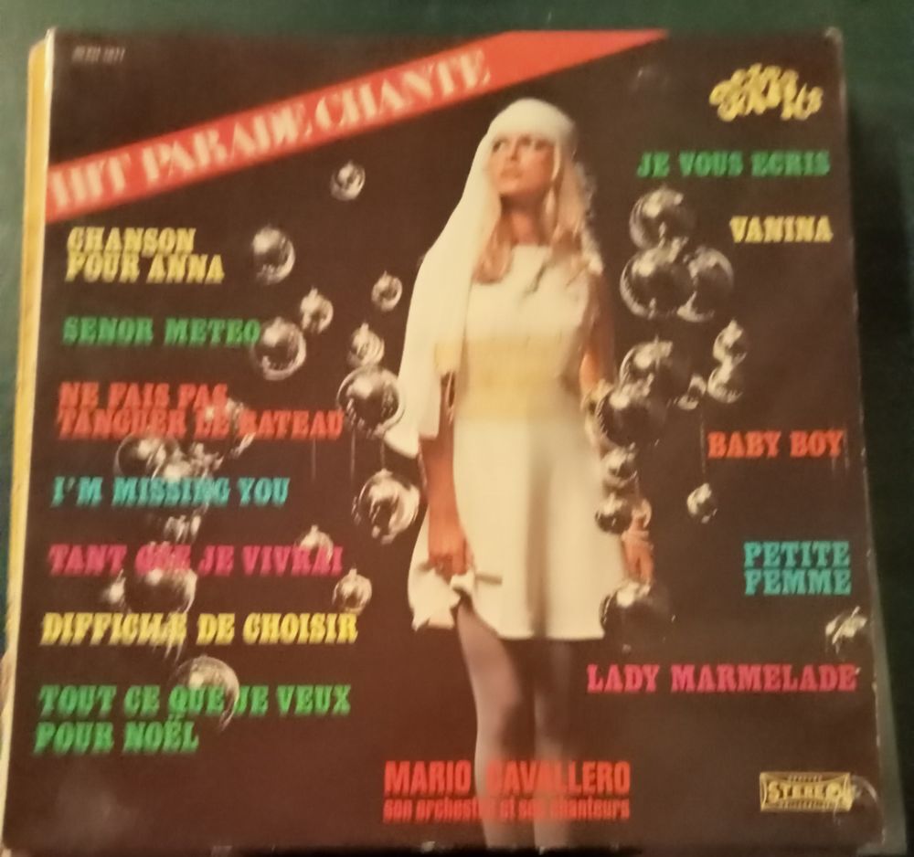 MARIO CAVALLERO / 6 X DISQUES VYNIL 33 X TOURS / CD et vinyles