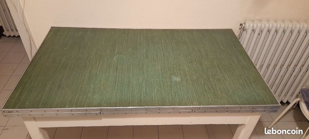 Table &agrave; manger avec 2 rallonges Meubles