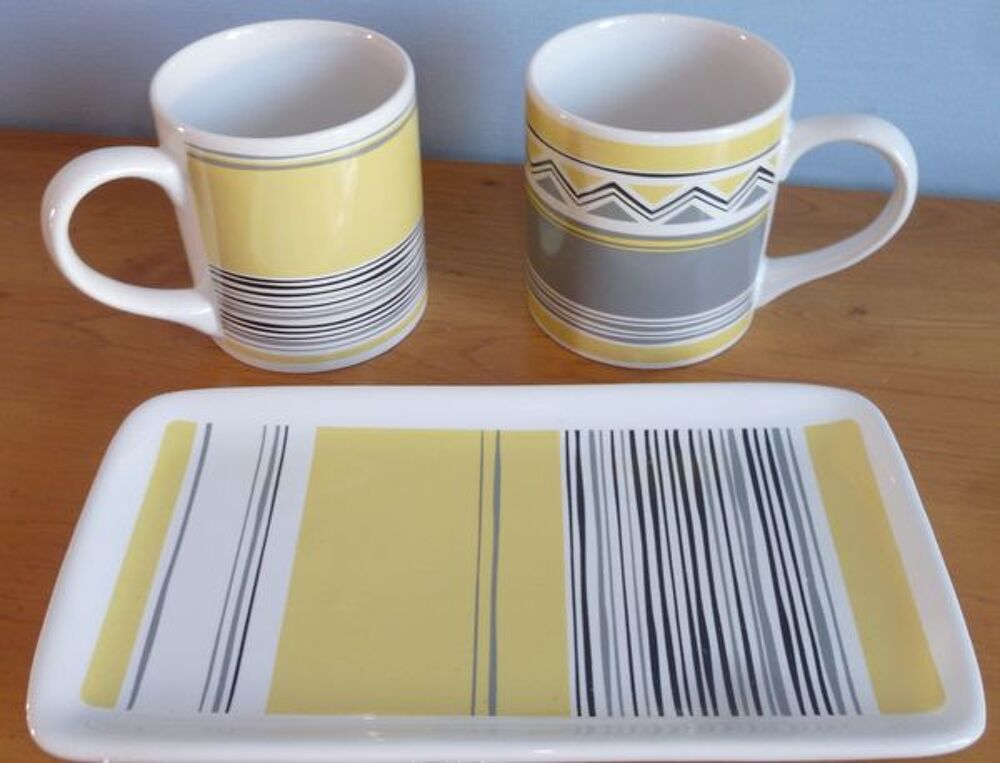 MUGS "Genevi&egrave;ve Lethu" et plateau Electroménager
