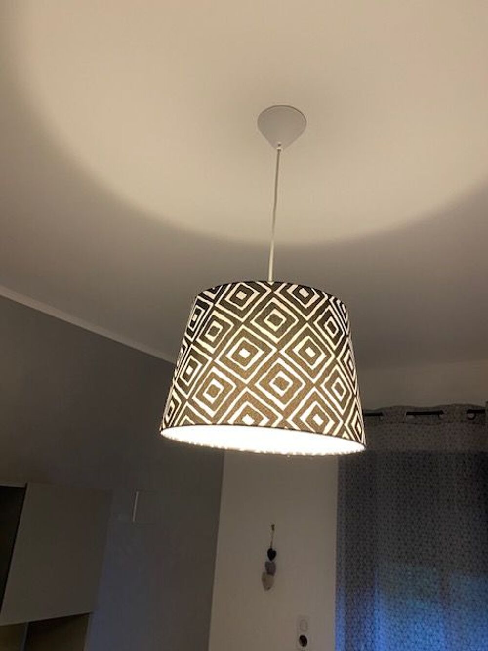 Plafonnier motif ethnique Décoration